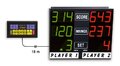 Marcador electrnico deportivo de juegos de billar y dardos